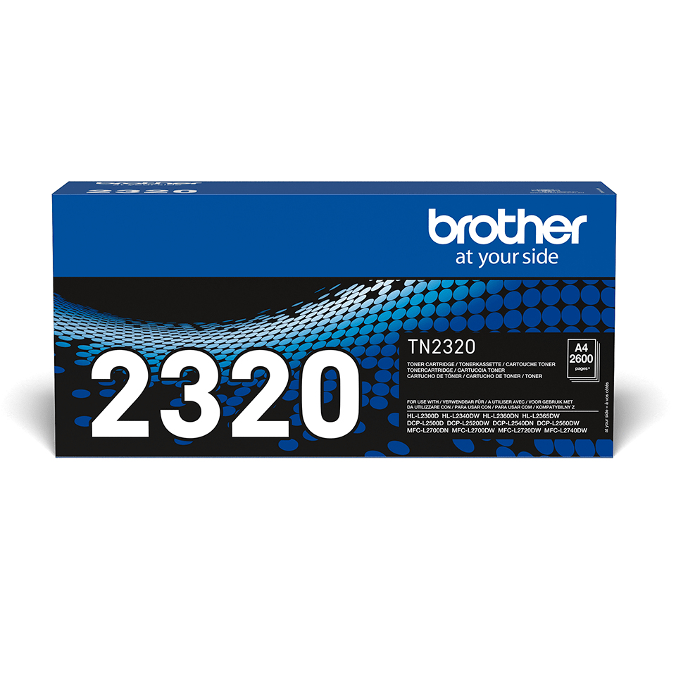 Brother TN-2320 Toner Cartridges - Black