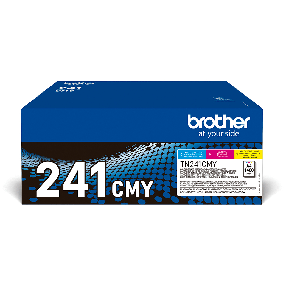 Brother TN-241CMY Toner Cartridges