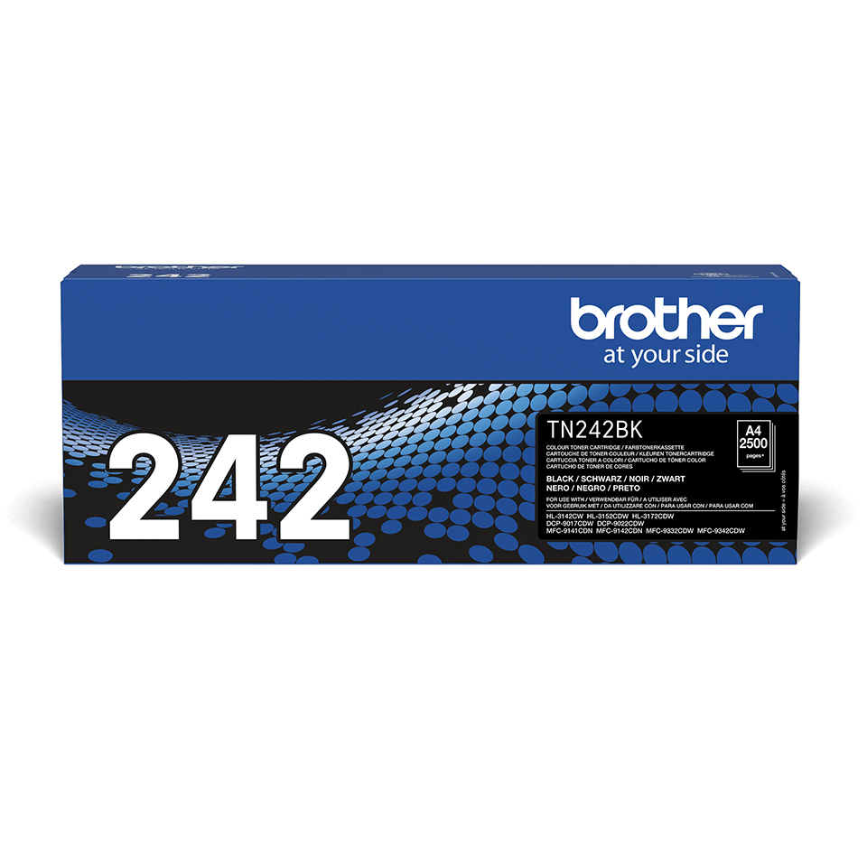 Brother TN-242BK Toner Cartridges - Multi