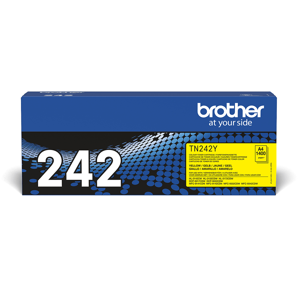 Brother TN-242Y Toner Cartridges - Multi
