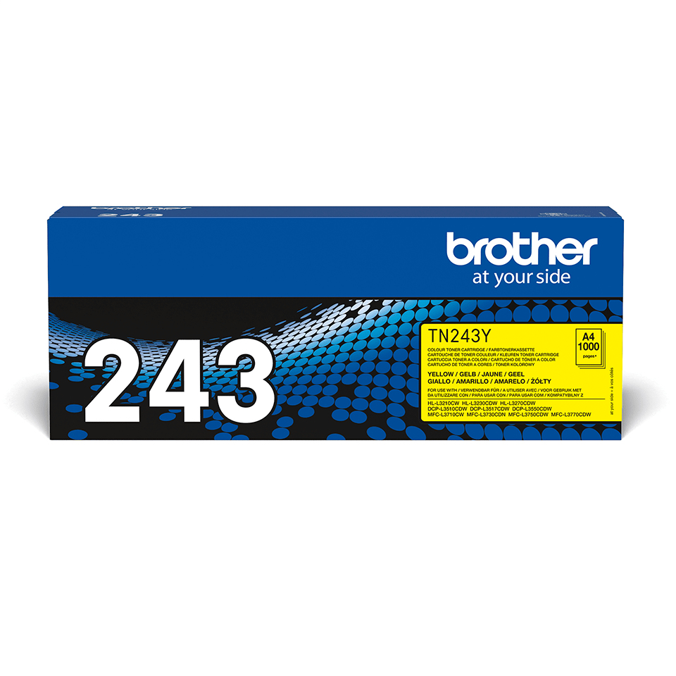 Brother TN-243Y Toner Cartridges - Black