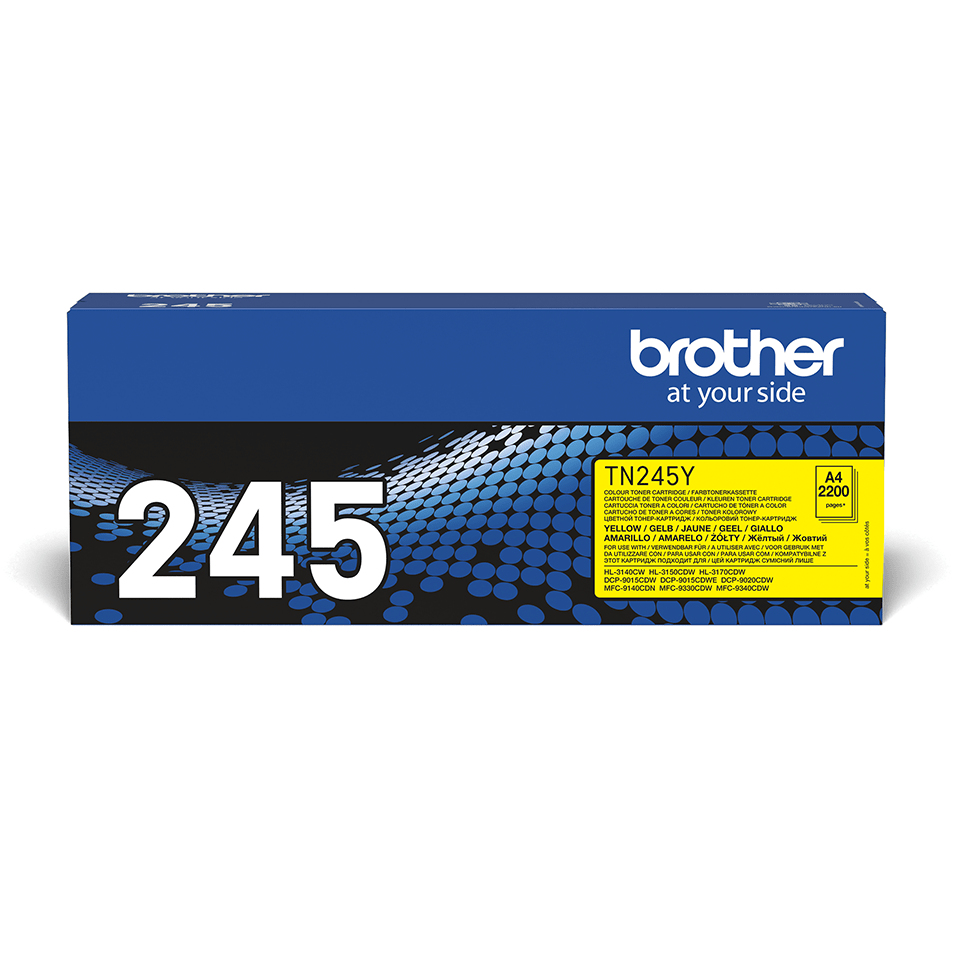 Brother TN-245Y Toner Cartridges - Black