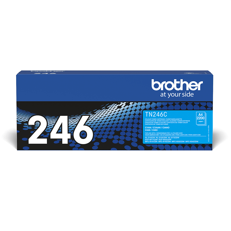 Brother TN-246C Toner Cartridges - Multi