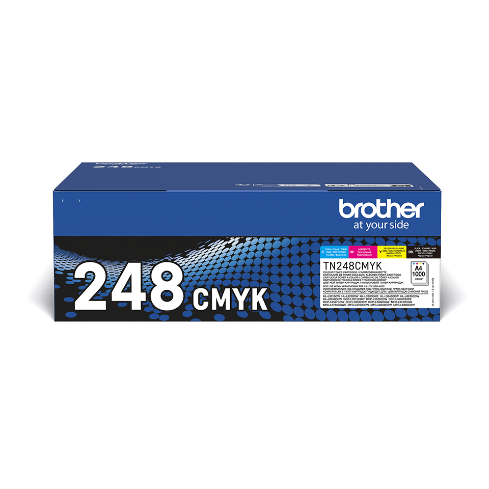 Brother TN-248CMYK Toner Cartridges
