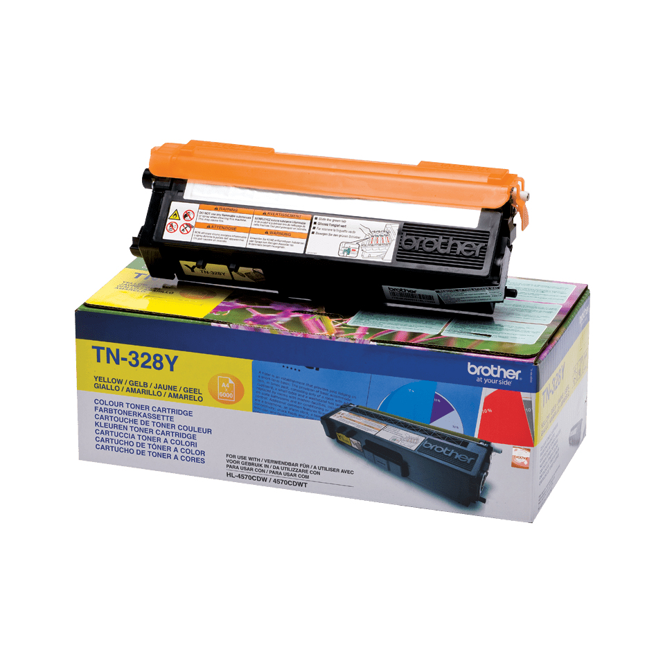 Brother TN-328Y Toner Cartridges