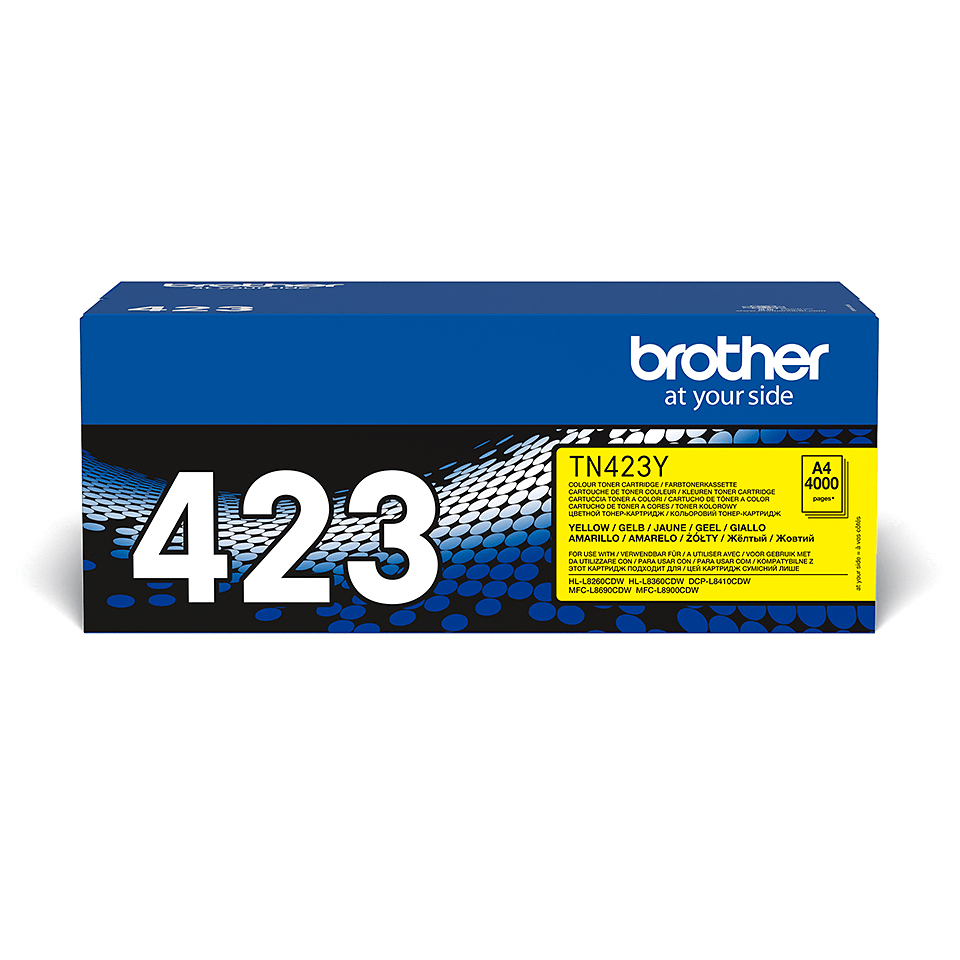 Brother TN-423Y Toner Cartridges - Black