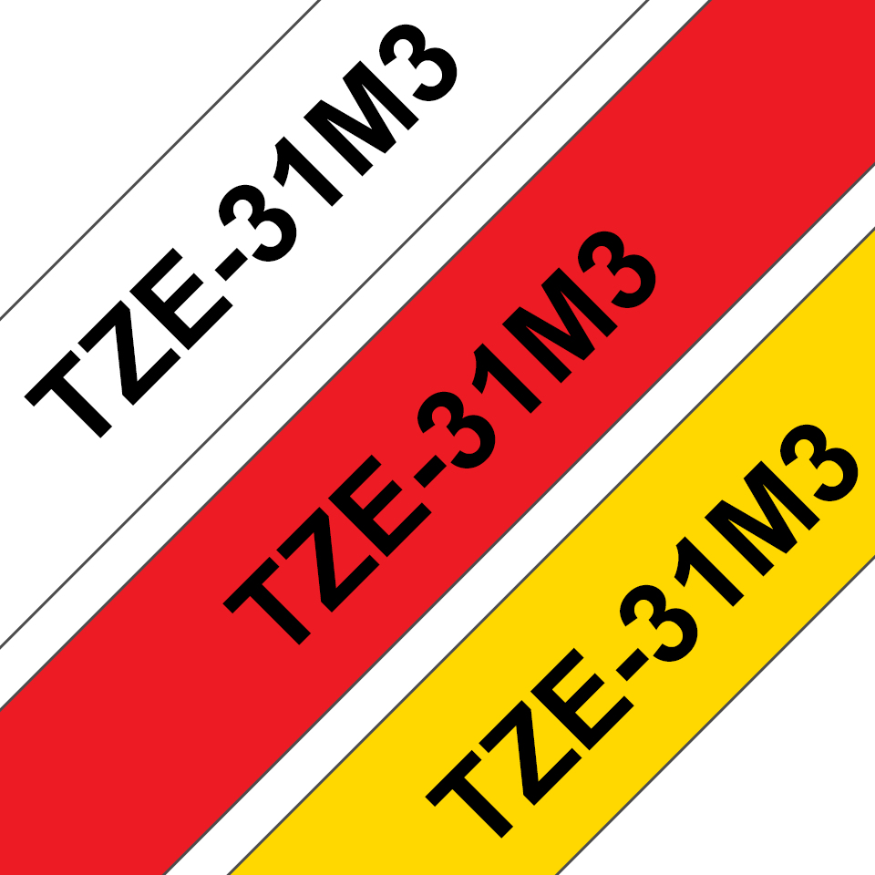 Brother TZE-31M3 Label-Making Tapes