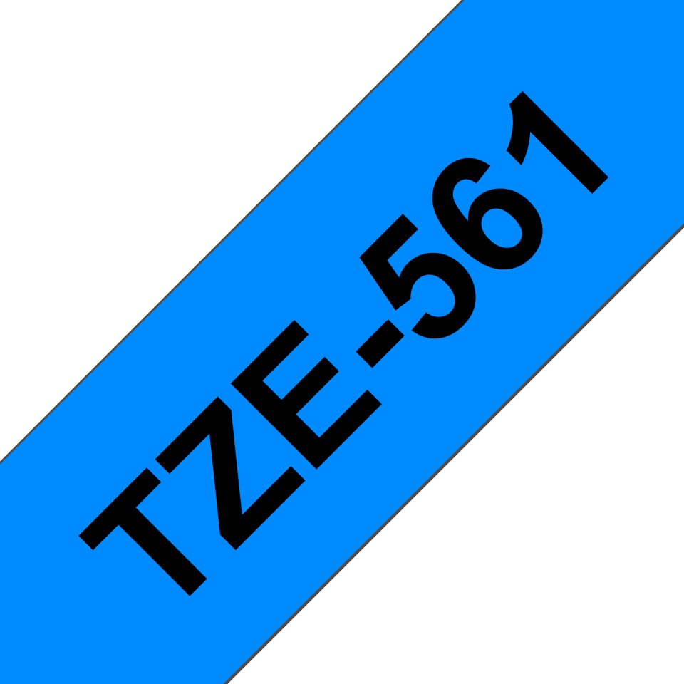 Brother TZE-561 Label-Making Tapes - Grey