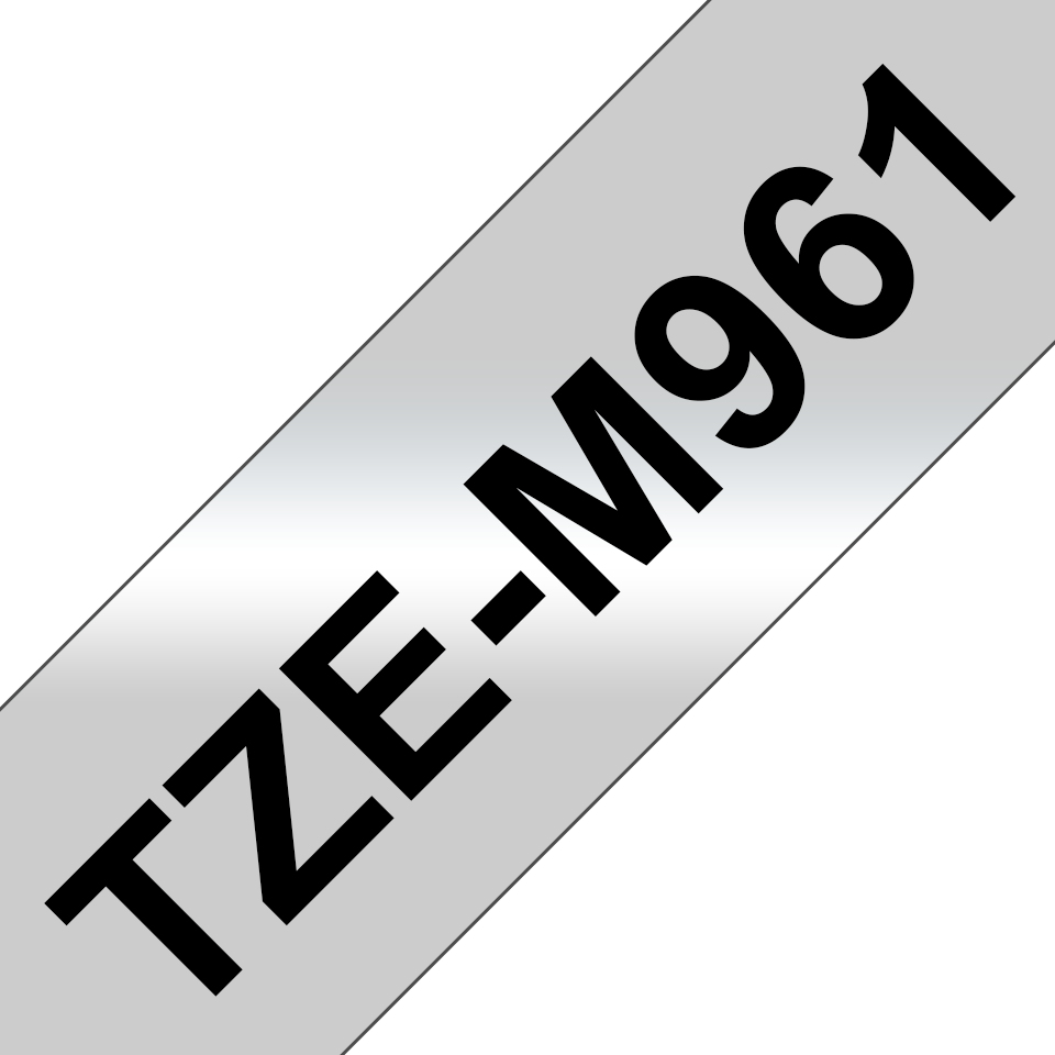 Brother TZE-M961 Label-Making Tapes - Silver