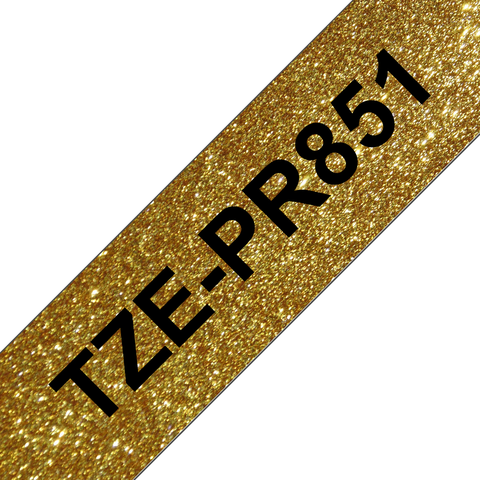 Brother TZE-PR851 Label-Making Tapes - Black