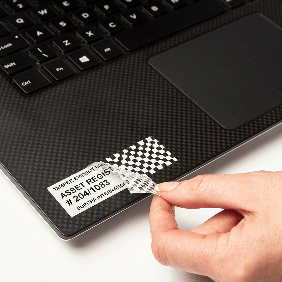 Brother TZE-SE5 Label-Making Tapes - Black
