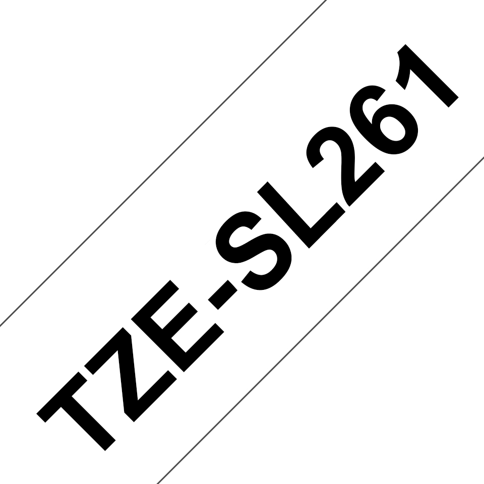 Brother TZE-SL261 Label-Making Tapes - White