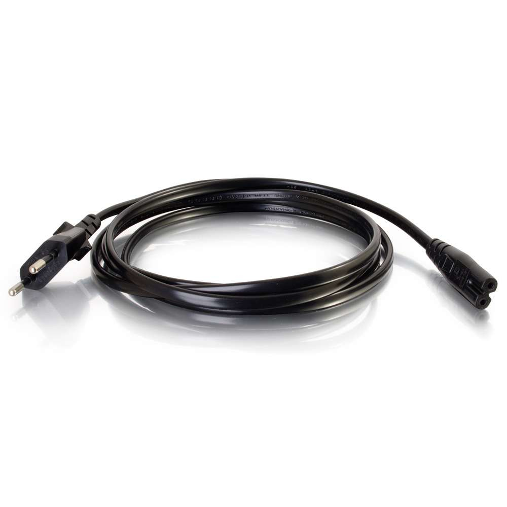 C2G CEE7 Power Cables - Black