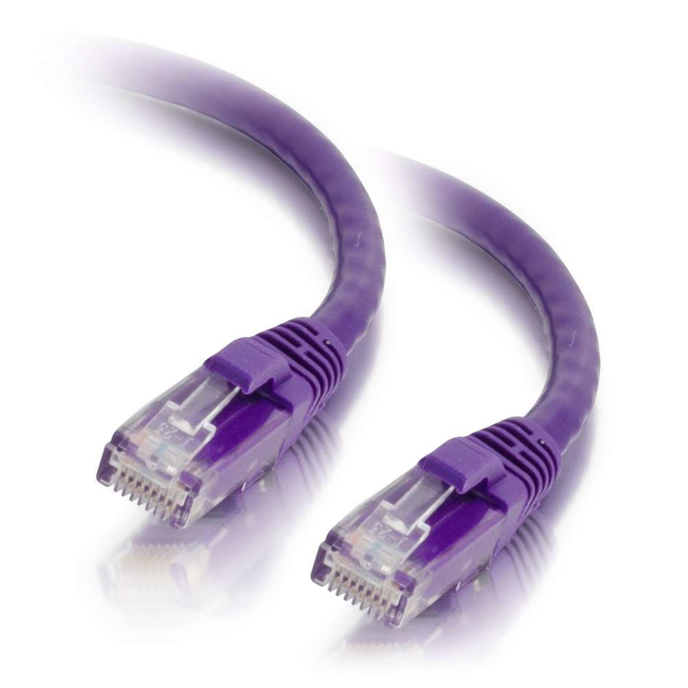 C2G Cat5e Networking Cables - Purple