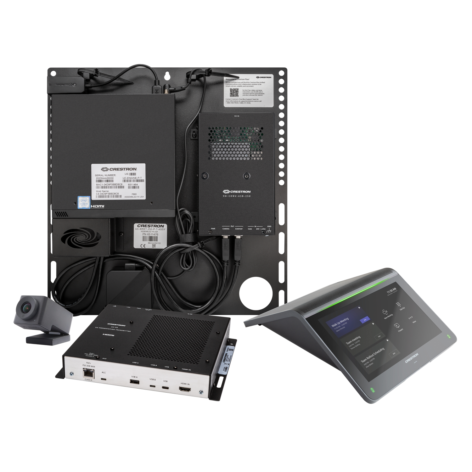 Crestron UC-MMX30-T-I Video Conferencing Systems - 7 Inches
