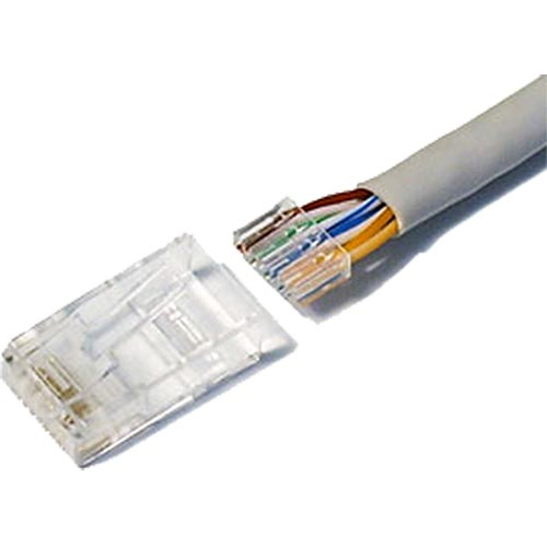 Cablenet Cat6 Wire Connectors - Transparent