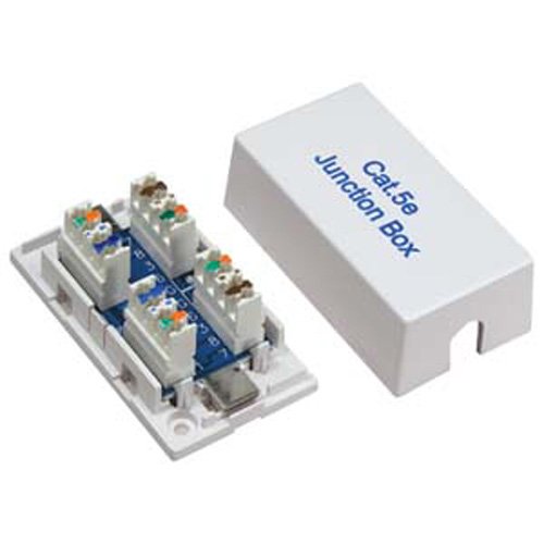 Cablenet Cat5e Cable Gender Changers - White