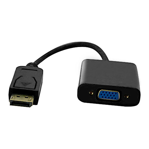 Cablenet 15cm Video Cable Adapters - Black
