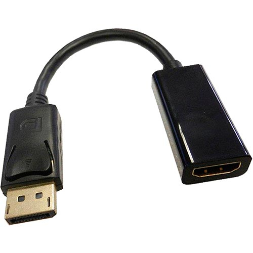 Cablenet 15cm Video Cable Adapters - Black