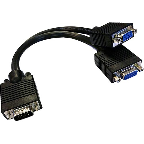 Cablenet 20cm VGA Cables - Black