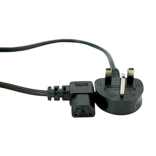 Cablenet 75mm Power Cables - Black