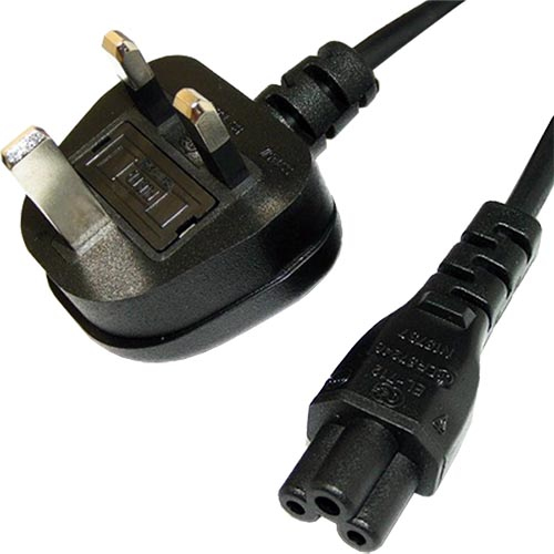 Cablenet 75mm Power Cables - Black