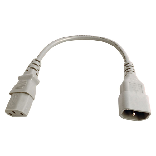 Cablenet 75mm Power Cables - Grey