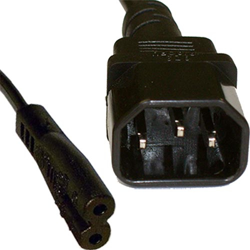 Cablenet 75mm Power Cables - Black