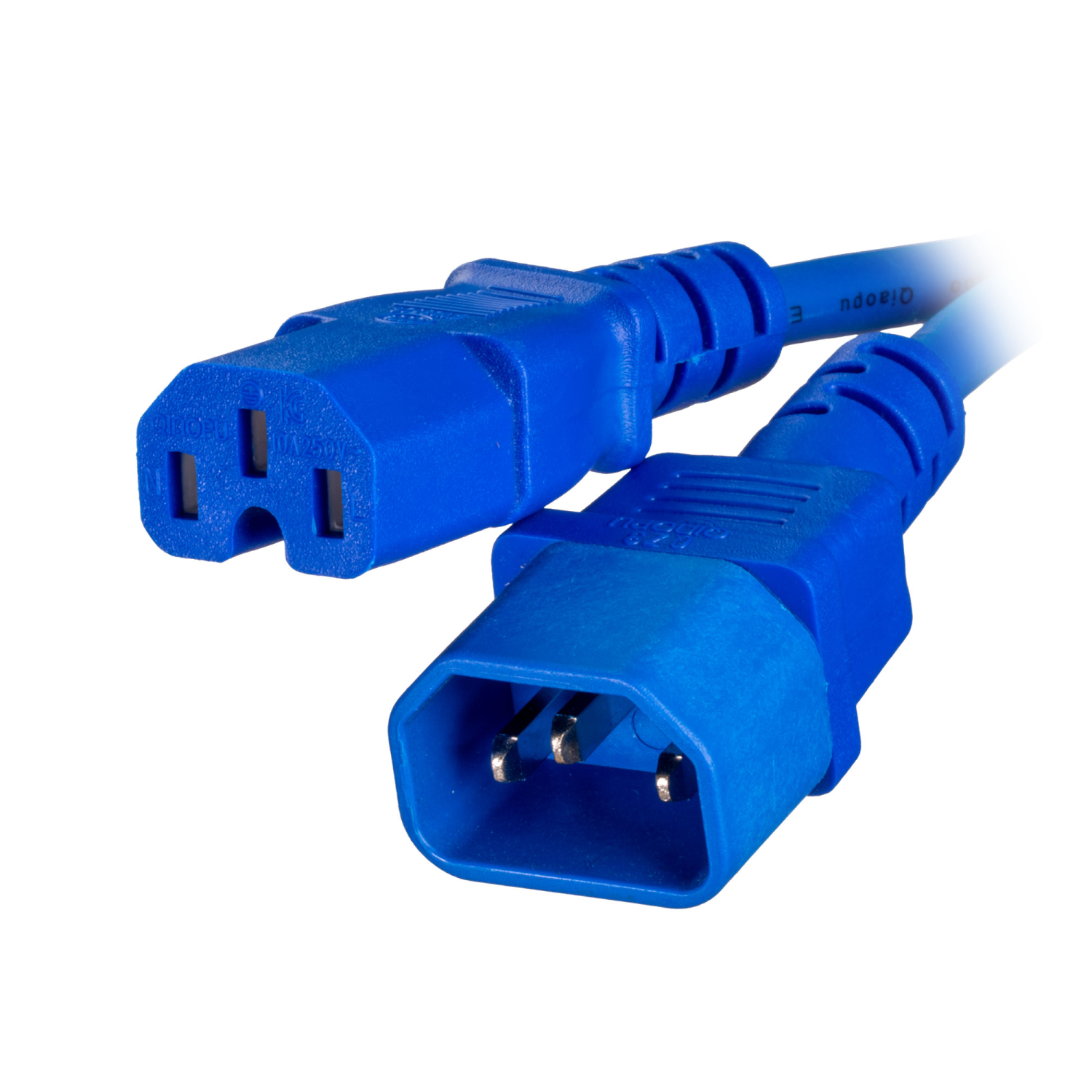 Cablenet C14-C15 Power Cables - Blue