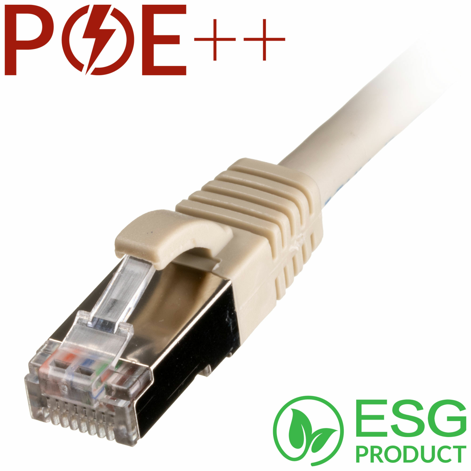 Cablenet Cat6a Networking Cables - Grey