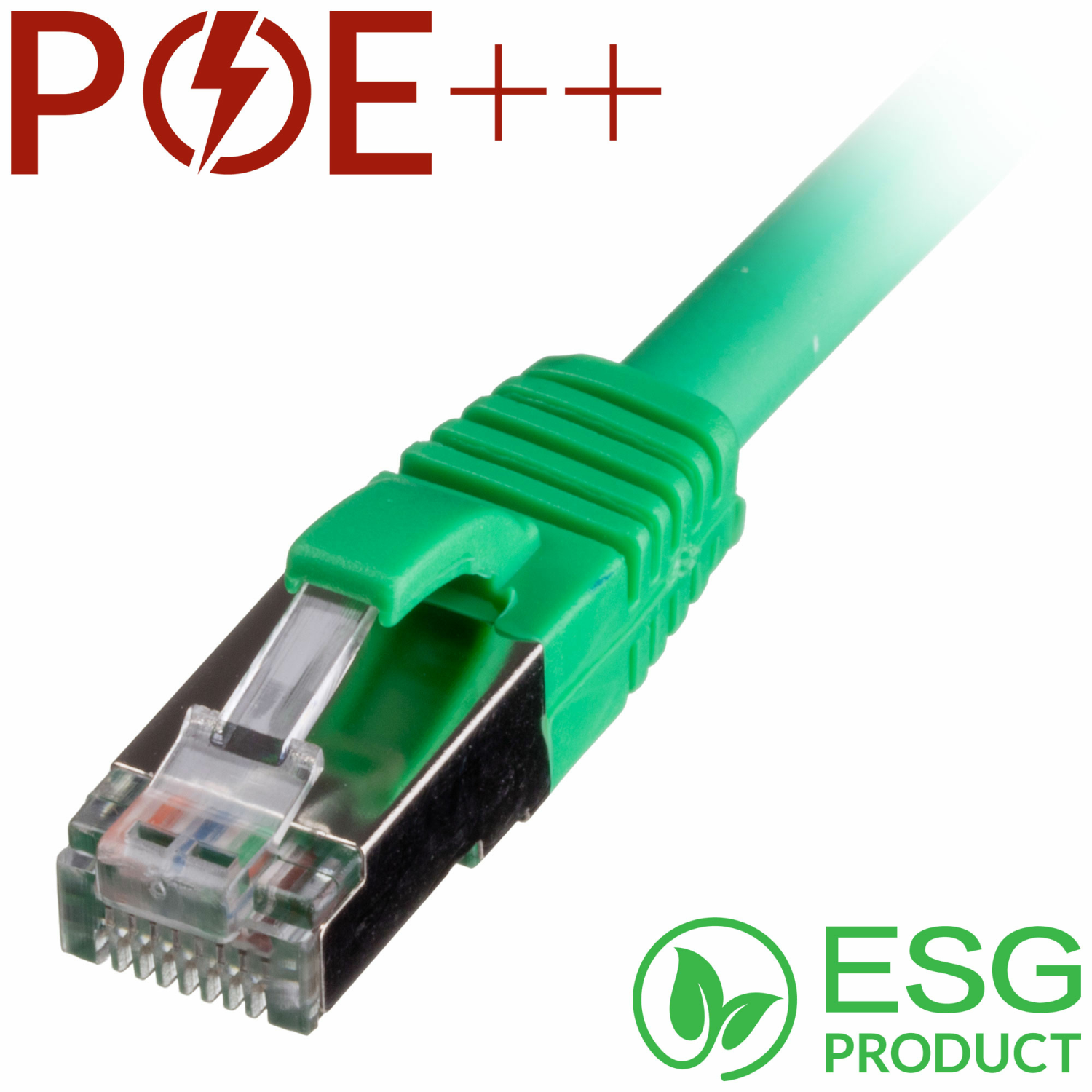 Cablenet Cat6a Networking Cables - Green