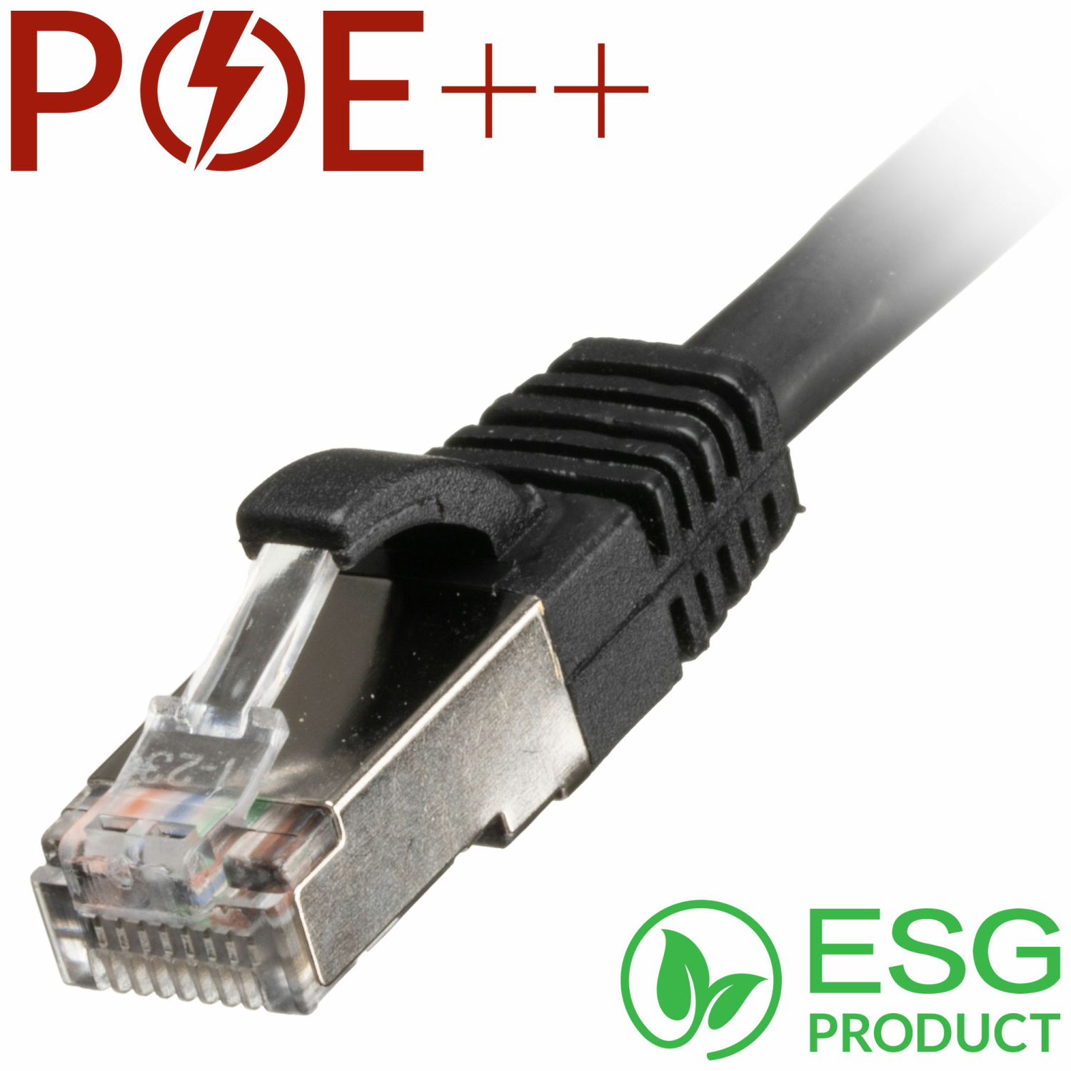 Cablenet Cat6a Networking Cables - Black