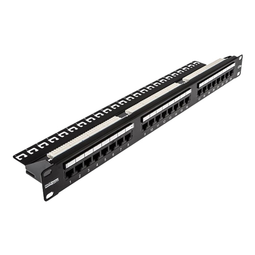 Cablenet Cat5e Patch Panels - Black