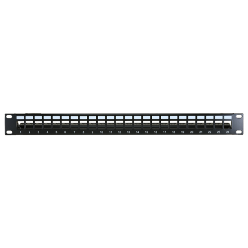 Cablenet Cat6a Patch Panels - Black
