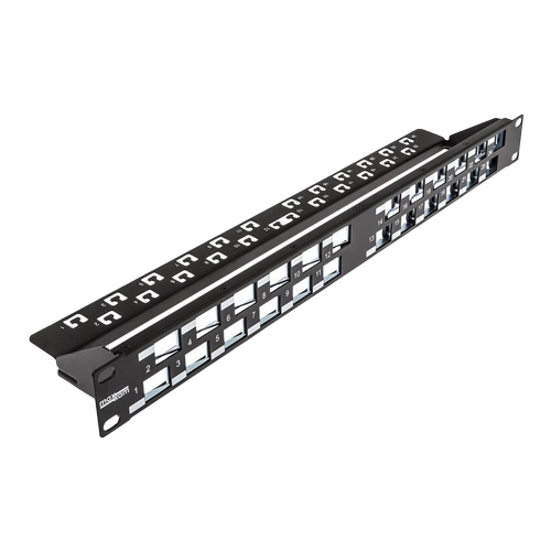 Cablenet Cat6a Patch Panels - Black