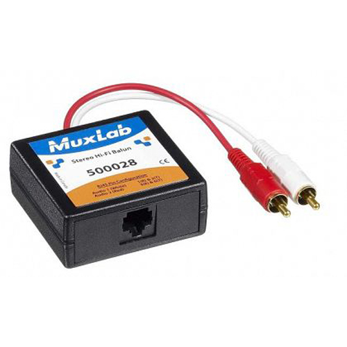 Cablenet Muxlab Stereo Hi-Fi Balun (RCA)
