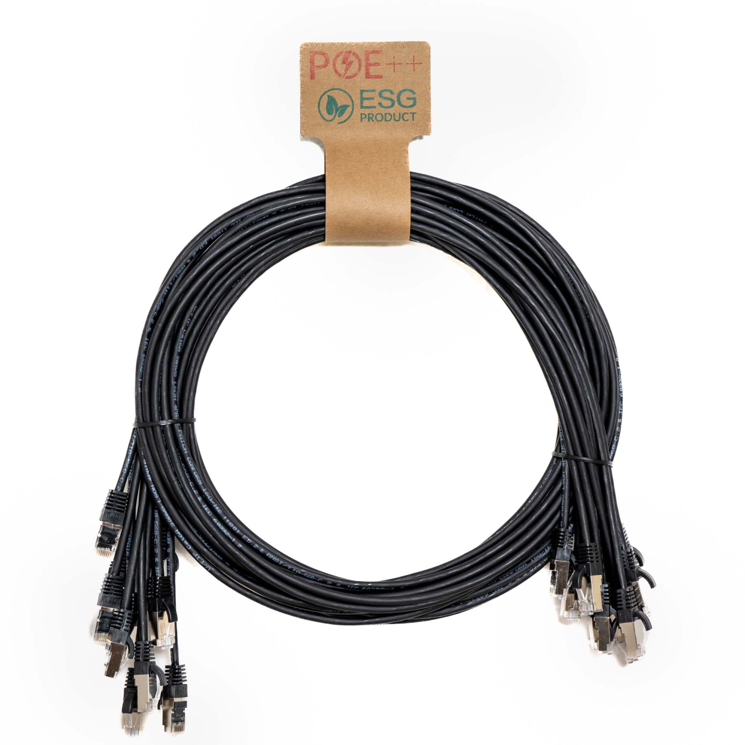 Cablenet Cat6a Networking Cables - Black