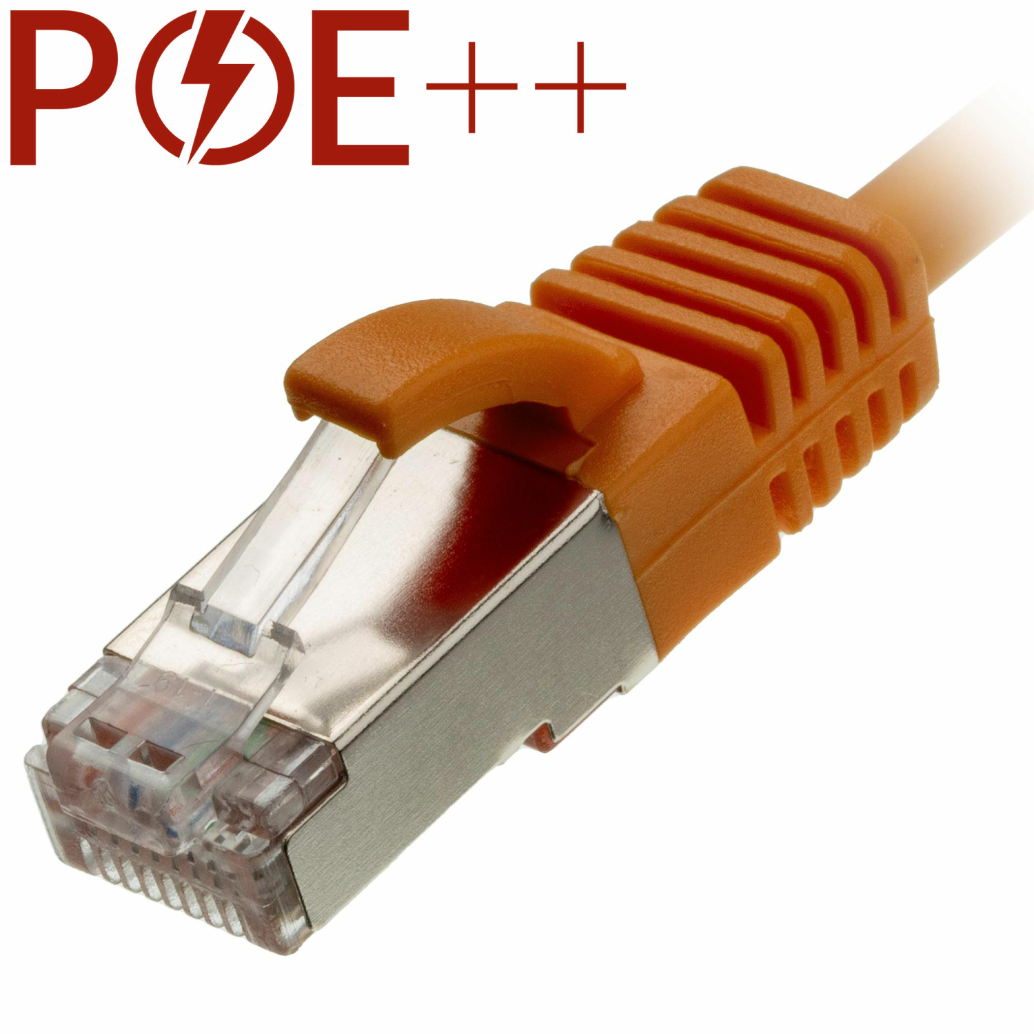 Cablenet Cat6a Networking Cables - Orange