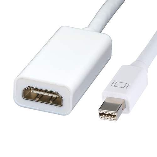 Cablenet 20cm Video Cable Adapters - White