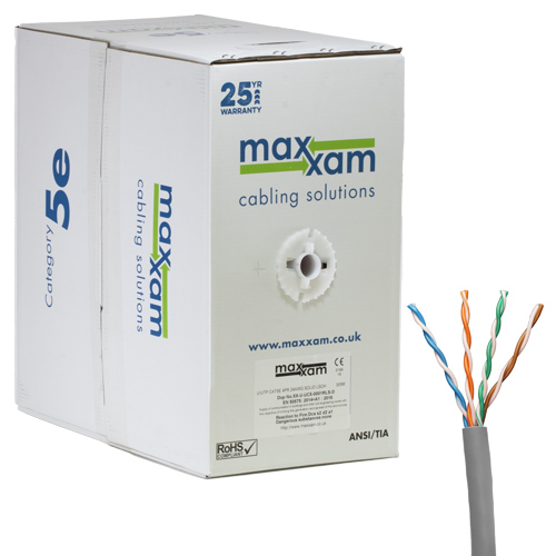 Cablenet Cat5e Networking Cables - Grey