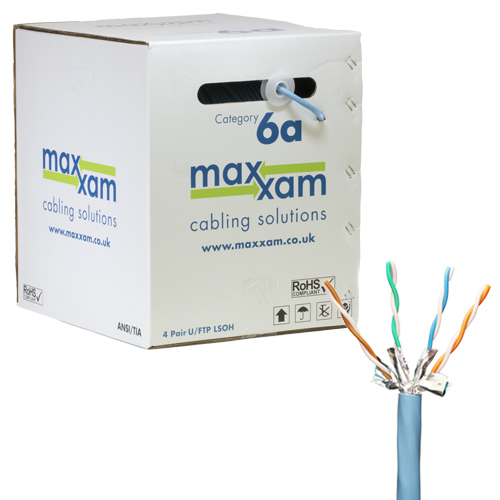 Cablenet Cat6a Networking Cables - Blue
