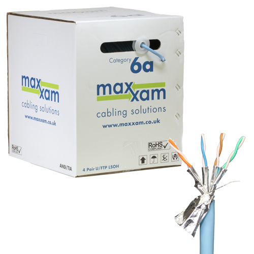 Cablenet Cat6a Networking Cables - Blue