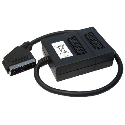 Cables Direct 1SB2 Video Splitters - Black