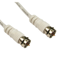 Cables Direct 2FW-20 Coaxial Cables - White