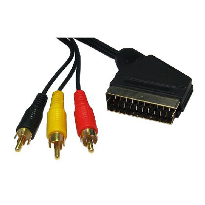 Cables Direct 2SR3-01 Video Cable Adapters - Black