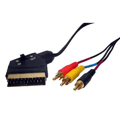 Cables Direct 21-pin Video Cable Adapters - Black