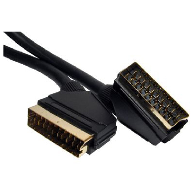 Cables Direct 2SSP-03 SCART Cables - Black