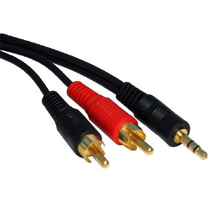 Cables Direct 2TR-310 Audio Cables - Black