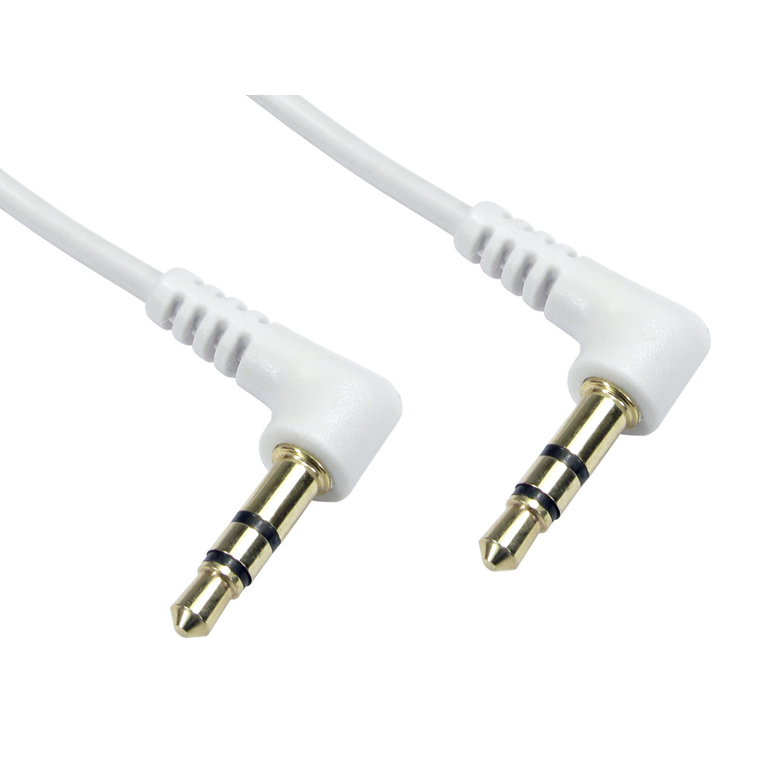 Cables Direct 3.5 mm - 3.5 mm M/M 2m audio cable 3.5mm White