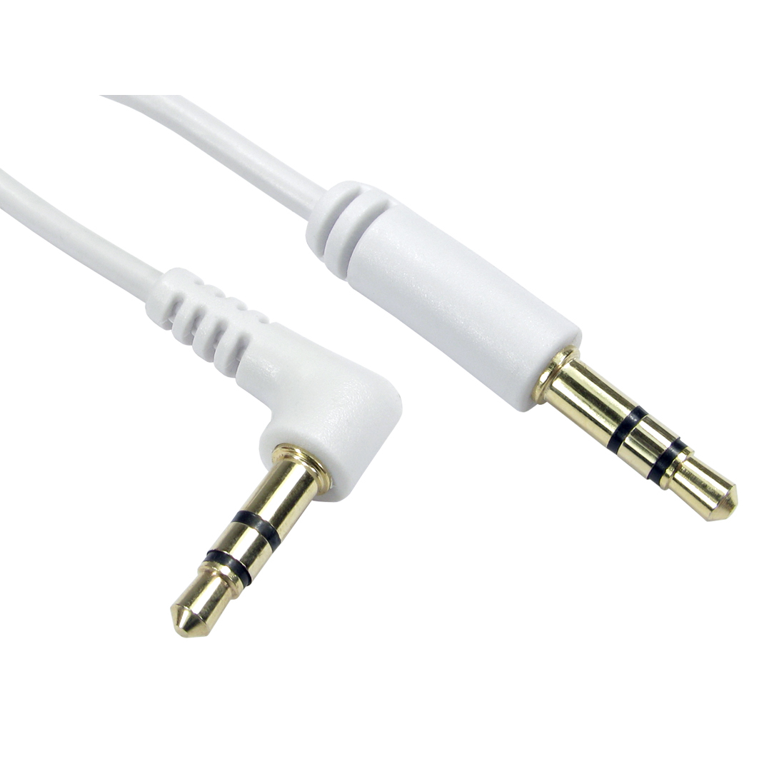Cables Direct 3.5 mm - 3.5 mm M/M 2m audio cable 3.5mm White